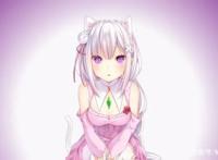 卡通二次元萌系女孩动态壁纸4K