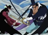 海贼王，顶上战争和鹰眼过招的六大高手，只有最后一个完全不虚