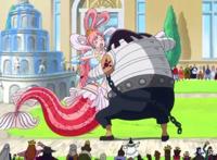 海贼王886：天龙人向白星施暴的时候，卡普去哪了？