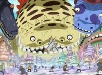 海贼王：体型最大的白星公主和最小的曼雪莉公主，你更喜欢谁？