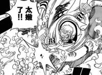 海贼王907：白星被绑，天龙人派出大将协助，被卡普一拳击败！