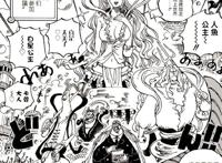海贼王906话，卡普护送白星是因为这个，真是为路飞操碎了心