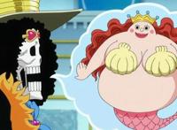 海贼王中不同人对白星的态度，一个觉得不可亵渎，两个想据为己有