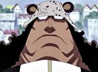 海贼王中的4大面瘫，暴君熊没有表情，鹰眼酷到不行