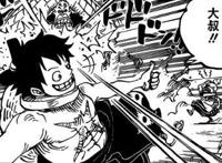 手把手教学，按照目前的情况大妈当海贼王，路飞当大妈伴侣多好