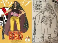 海贼王RED：红发团设定图公布！香克斯有见闻杀，贝克曼超越大将
