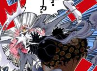 路飞、多弗朗明哥两人满状态单挑，谁能赢？