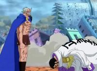 海贼王：男儿膝下并非只有黄金，海军大将藤虎下跪致歉，疯狂点赞