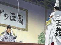 海贼王：若黄猿与赤犬大战一场，海军元帅之位或许会易主！