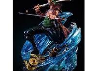 超贵的两个海贼王手办，一个乌尔基超过数万元，索隆几千块