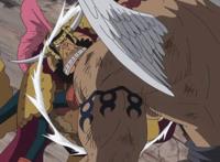 海贼王路飞已经成为超新星第一人，面对同一攻击乌尔基重伤他没事