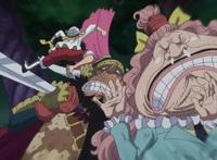 海贼王中奇怪的夫妻组合，路飞的母亲尾田估计是不会画了