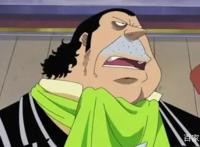 “一个人的海贼团”，多次背叛船长，喜欢别人叫他教父