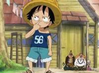 海贼王中同样是5岁的人物，一个在打酱油，一个足以和大将抗衡！