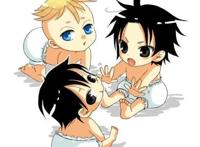 海贼王：最帅的5位果实能力者Q版照片，特拉法尔加罗最Q