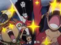 海贼王980集：4亿悬赏的海贼甚平归队，乌索普将获神秘武器