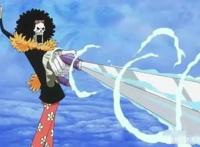 海贼王布鲁克作为什么能海中奔跑，难道已强大敌到免疫海水？