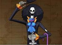 海贼王中布鲁克的五大萌点，灵魂出窍不吓人，一把年纪了还好色