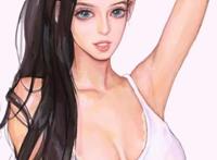 海贼王角色壁纸分享，长发罗宾充满知性美，娜美展现冷艳魅力