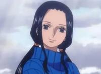 在海贼王909话中，罗宾化完妆美了一把，快赶超女帝和娜美了