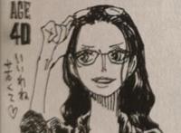 海贼王100卷SBS：尾田画未来的罗宾，40岁像老太婆，60岁像人贩子