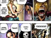 海贼王1020话：罗宾中了幻术，梦见巨人萨乌罗，布鲁克击杀轮入道