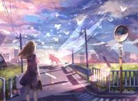 唯美动漫插图来了，看看有没有你喜欢的