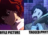 动漫图片反差对比，自己眼中的自拍vs朋友圈中你的自拍