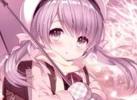 粉粉的动漫美图，女孩子必备的头像壁纸，独一无二的选择