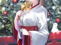 美少女动漫壁纸插画