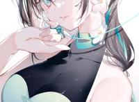 美少女动漫壁纸插画