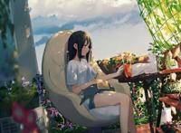 有哪些插画壁纸具有很强的夏日感？夏日感动漫绘画壁纸分享！