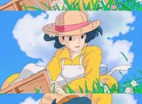 动漫壁纸分享：宫崎骏动漫里的夏天