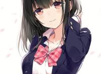 二次元动漫少女壁纸，散发出青春的活力与激情