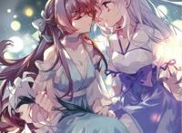 「美图鉴赏」梦幻配色，少女心爆棚的绝美漫画壁纸