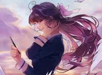 「美图鉴赏」梦幻配色，少女心爆棚的绝美漫画壁纸