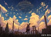 适合做壁纸的动漫风景图