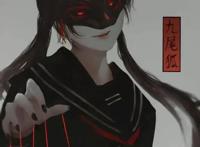 动漫壁纸插画，暗黑系列壁纸：想说些漂亮的话哄你！