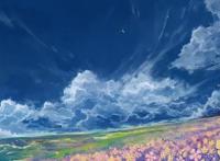 这些高清电脑壁纸绝了！都是动漫唯美风景插画（附带治愈文案）