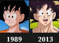 动漫的画风大变化，《美少女战士》最明显，皮卡丘画风搞笑