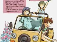 造型奇趣的交通主题漫画插图：来自日本动漫画师的创作