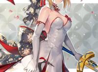 二次元动漫壁纸：吾王saber美如画！来欣赏p站大神们的FATE同人图