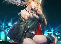 二次元动漫壁纸：吾王saber美如画！来欣赏p站大神们的FATE同人图