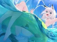 精选一组二次元动漫里色彩分明又好看的人物和景色配色美图~