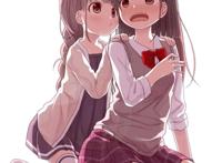 红月未来动漫少女图片