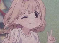 动漫风头像女生版