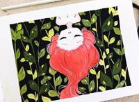 超可爱的q版动漫人物插画集，萌萌哒的小姐姐，每一张都超好看
