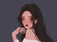 分享一组动漫图片高冷御姐风手绘女生头像