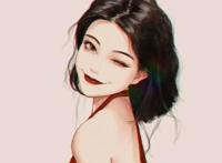 一组甜心漫画风格女生头像来啦！