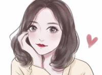 一组甜心漫画风格女生头像来啦！